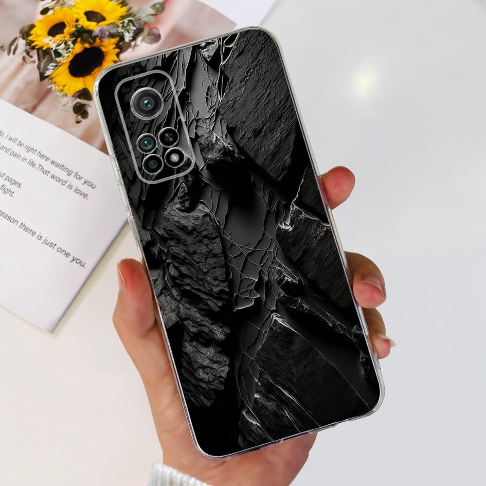 For Xiaomi Mi 10T Pro 5G Case Fashion Marble Transparent Silicone Phone Back Cover For Xiaomi Mi 10T 5G Fundas Mi10T Soft Bumper
