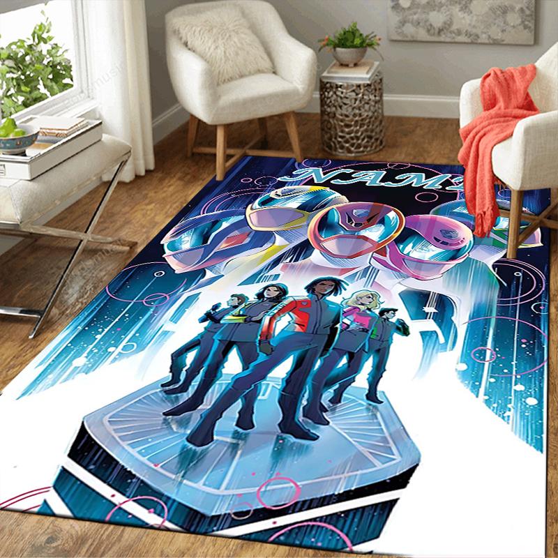 Custom 1Pc Power Rangers Artwork Rug Office Carpet Indoor Outdoor Entrance Doormat Nonslip Soft And Comfortable Living Room D2915214