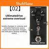 Electric Guitar Effects Pedal With Metal Housing For Overdrive Chorus Delay And Reverb
