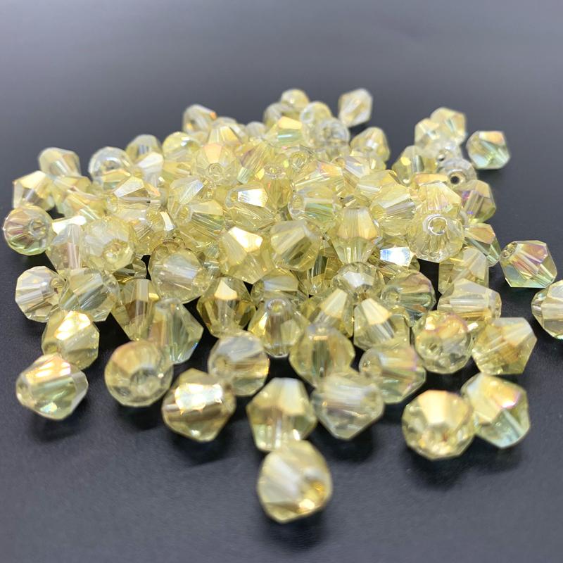 New 4-6-8mm Austria Crystal Beads Spacer Glass Bead DIY Earrings Bracelet Choker Necklace Jewelry Making