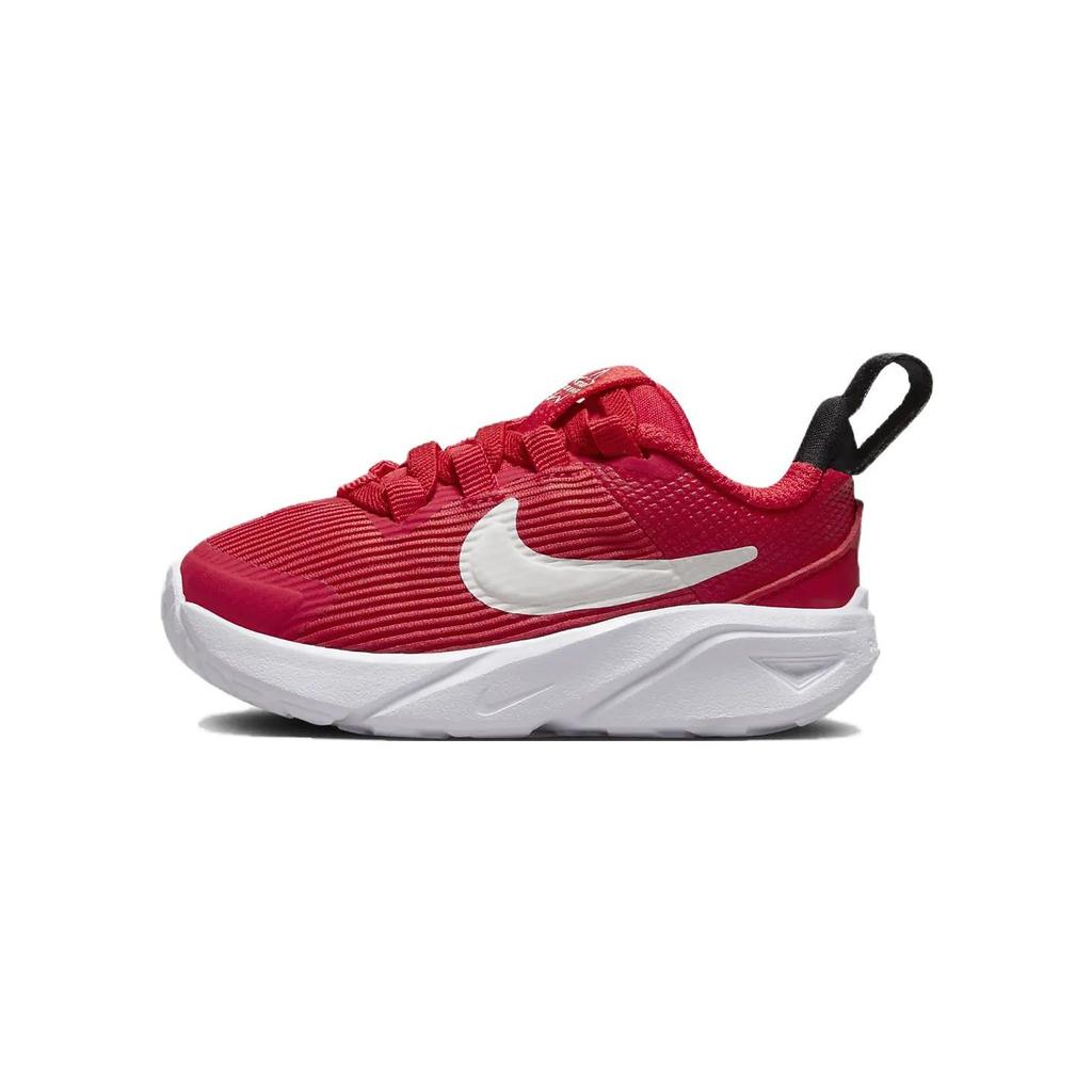 Nike Star Runner 4 TD University Red Baby Sneakers Black White Summit-White DX7616-600