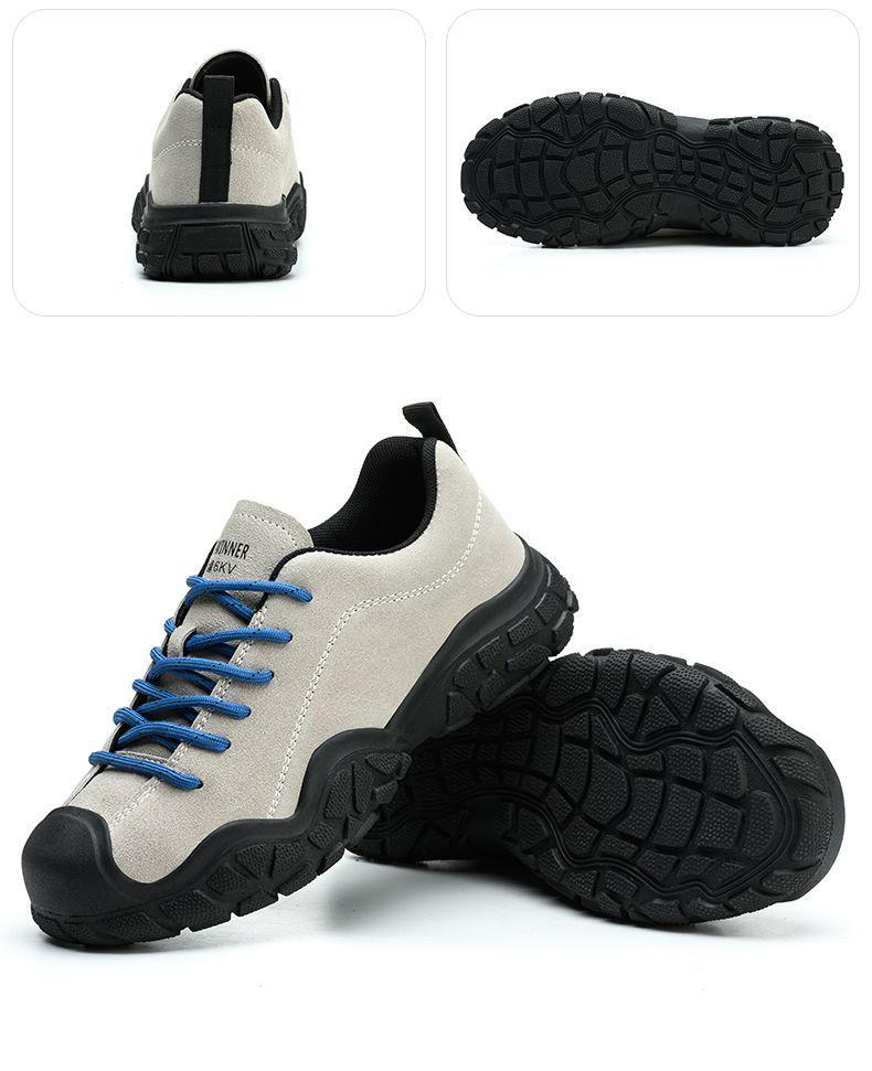 Ανθεκτικά Μονωμένα Παπούτσια Ασφαλείας Εργασίας Unisex: Αντι-θραύση, Αντι-διάτρηση, Πλαστική Προστασία Δακτύλων