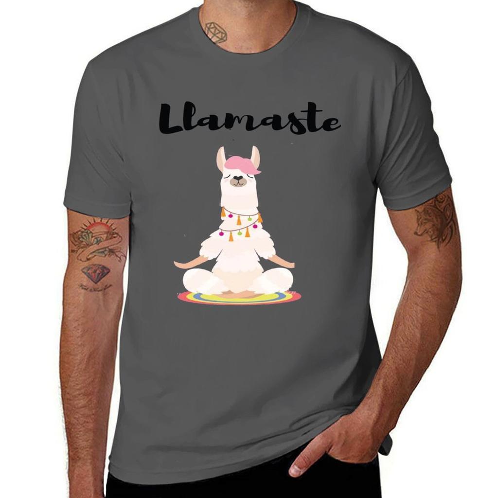 Llama Yoga Pose With Llamaste Tshirt Quick Dry Fishing Tshirt