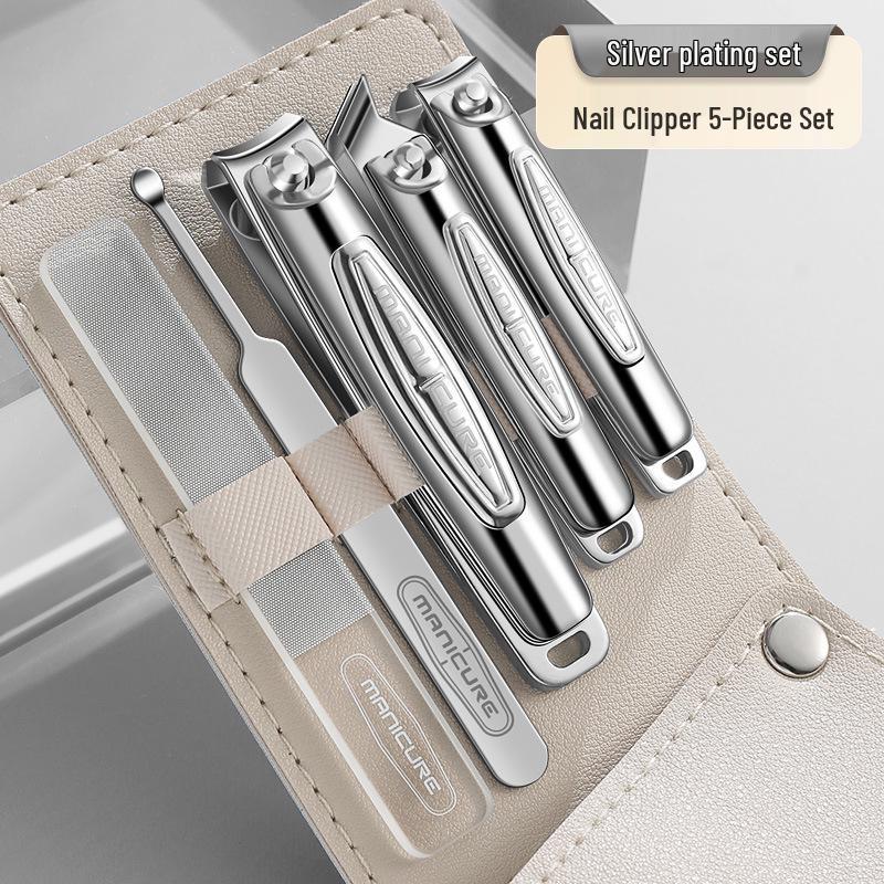 

Премиальный набор из 5 предметов для стрижки ногтей со скошенными лезвиями и педикюра с ухочисткой