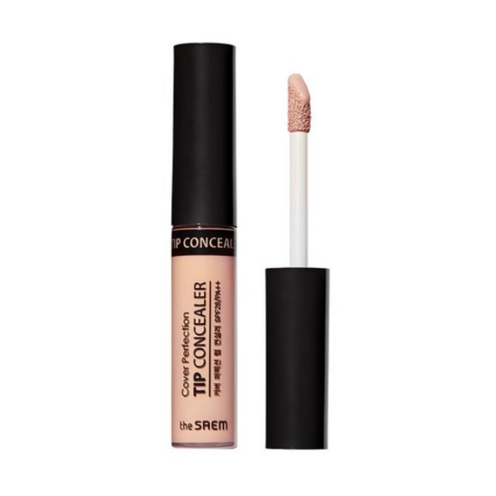 The Saem Korektor Cover Perfection Tip 6,5 g, brzoskwiniowo-beżowy, 1 sztuka