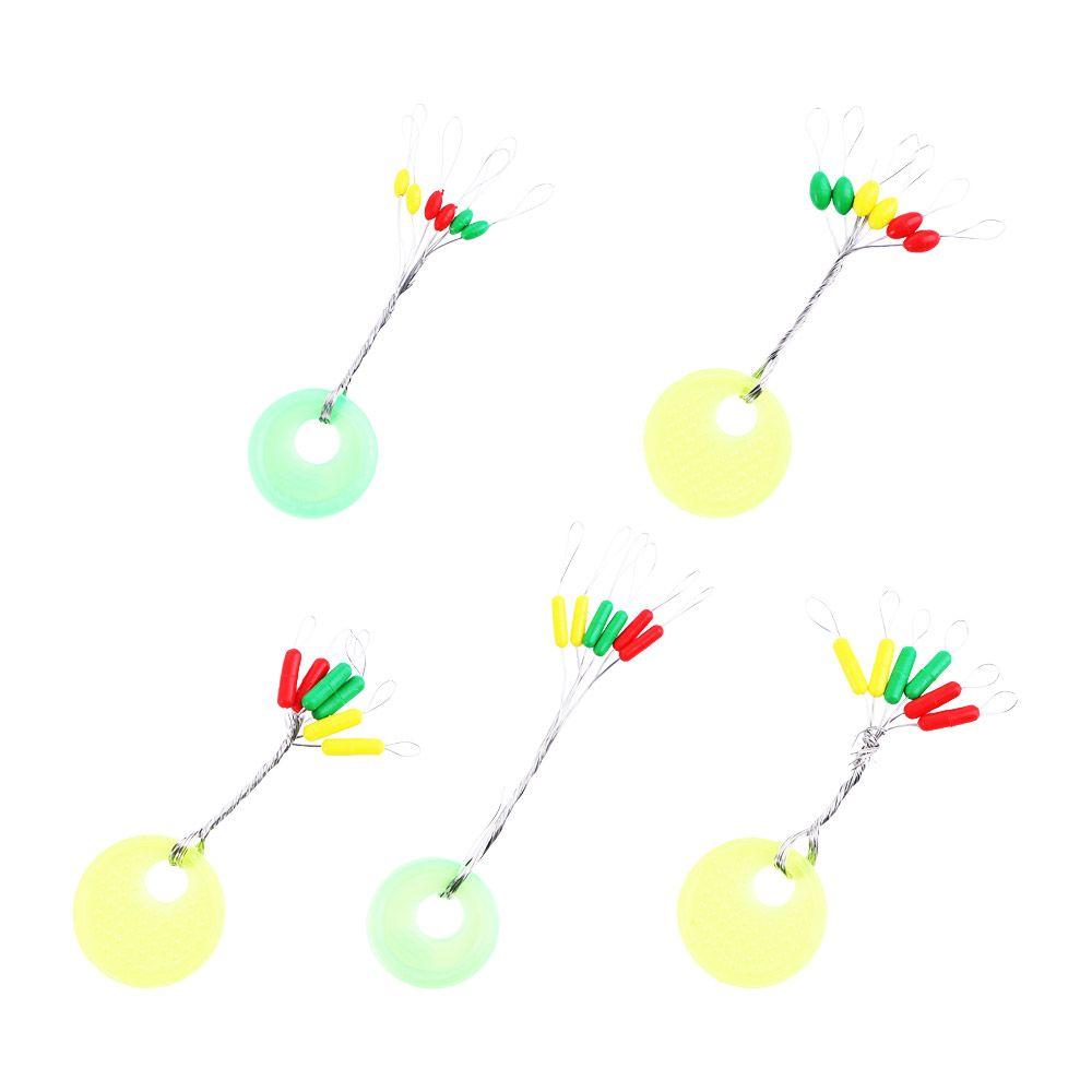 Tool Rubber Stops Line Resistance Connector Line Buoys Fishing Bobber Rubber Space Beans Oval Floating Stopper Fishing Float