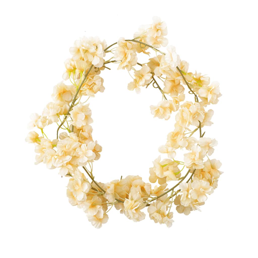 Rattan Garland, Flexible Artificial Flower Rattan, Artificial Flower Decorations For Indoor Outdoor Home Decor