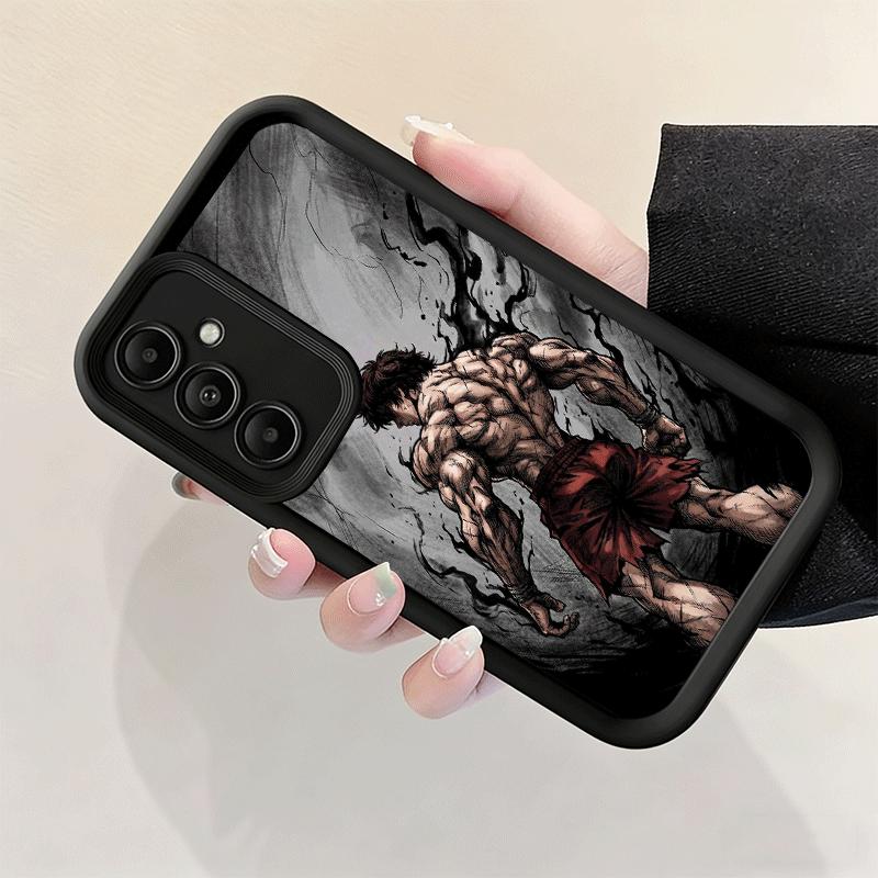 Phone Case for Samsung Galaxy A17 A16 A15 A14 A13 Baki the Grappler Anime A56 A36 A26 A55 A35 A25 A54 A34 A24 A53 A33 A23 A07 A0