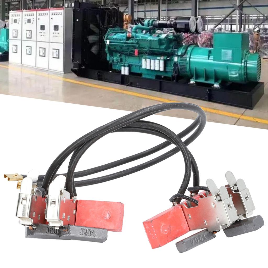 Generator Carbon Brush Assembly, ABS Brushed Carbon Brush Holder for 3-50kw Brush Generators, Generator Carbon Brush Assembly, Easy