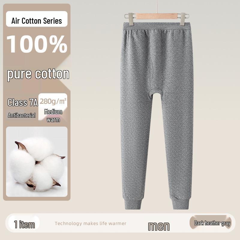 Women's Plus Size Three-Layer Quilted Cotton Pants for Autumn/Winter