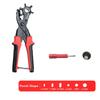 Steel Hole Punch Pliers Revolving Eyelet Piercer Multifunctional Belt Puncher  Punch Hole Tool