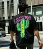 Unisexs New Hot Summer Fashion New Luxury Cactus Jack Hip Hop Tshirts Travis Unisexs Hip Hop Cotton TShirt Streetwear Tee Top
