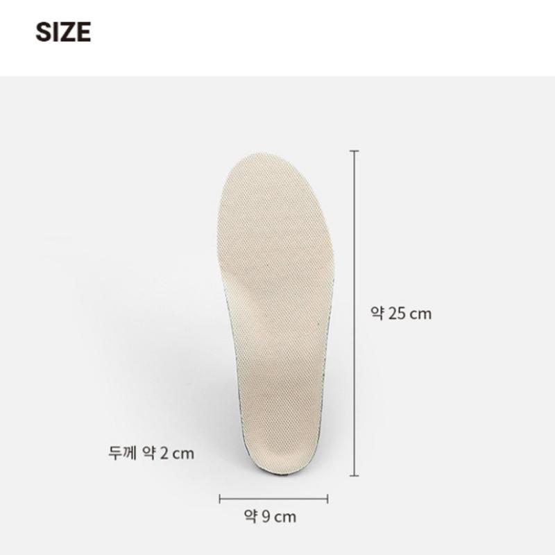 Daiso Ortholite High Hardness Arch Insole 220 To 250 Mm