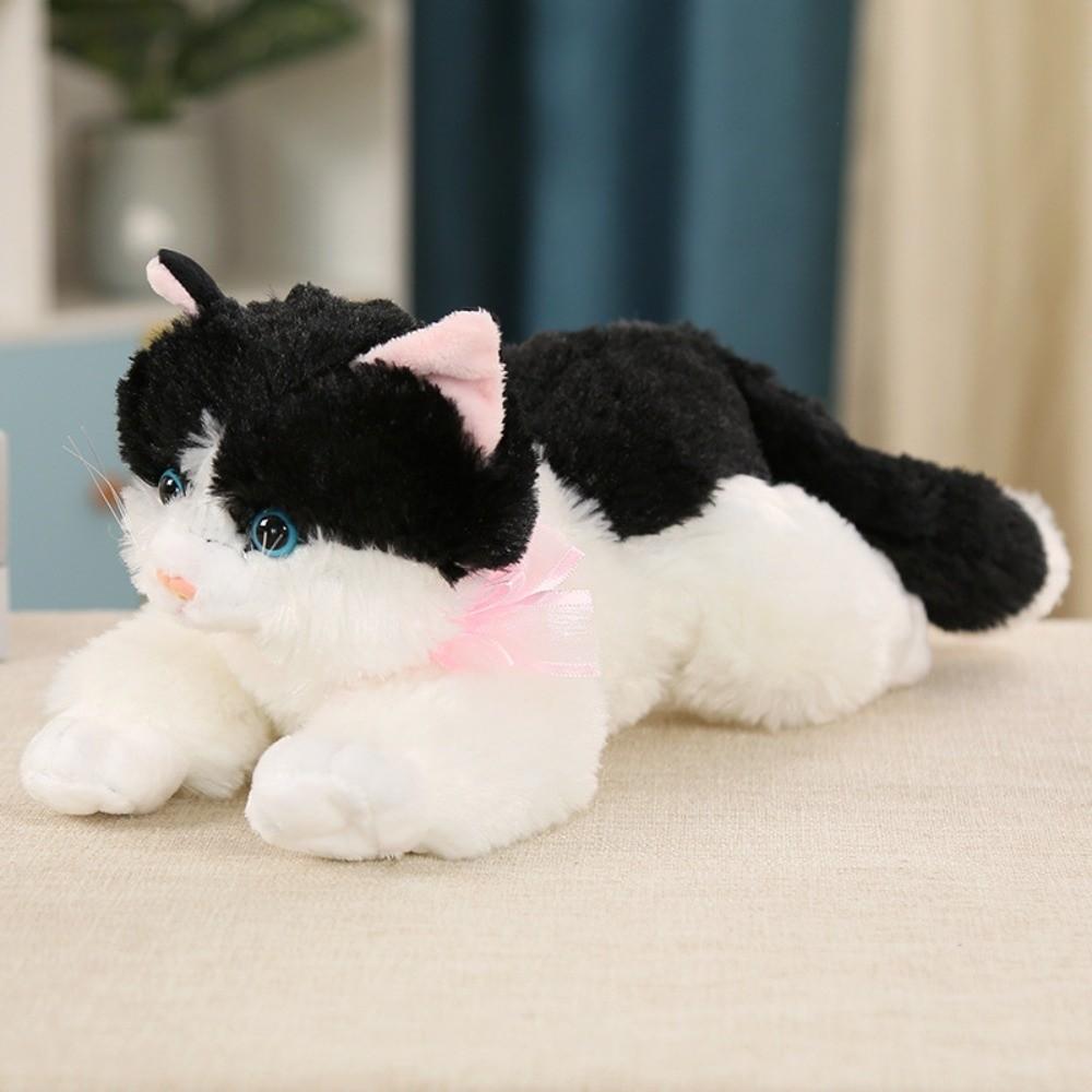 

30CM Meowing Cat Plush Doll Soft Fluffy Voiced Cat Doll Kid Birthday Gift