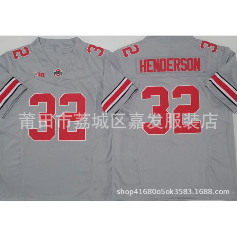 Mens Cotton Rugby Jersey Tennessee Volunteers Ohio State Buckeyes Ole Miss Rebels Fan Shirt Fall Sports