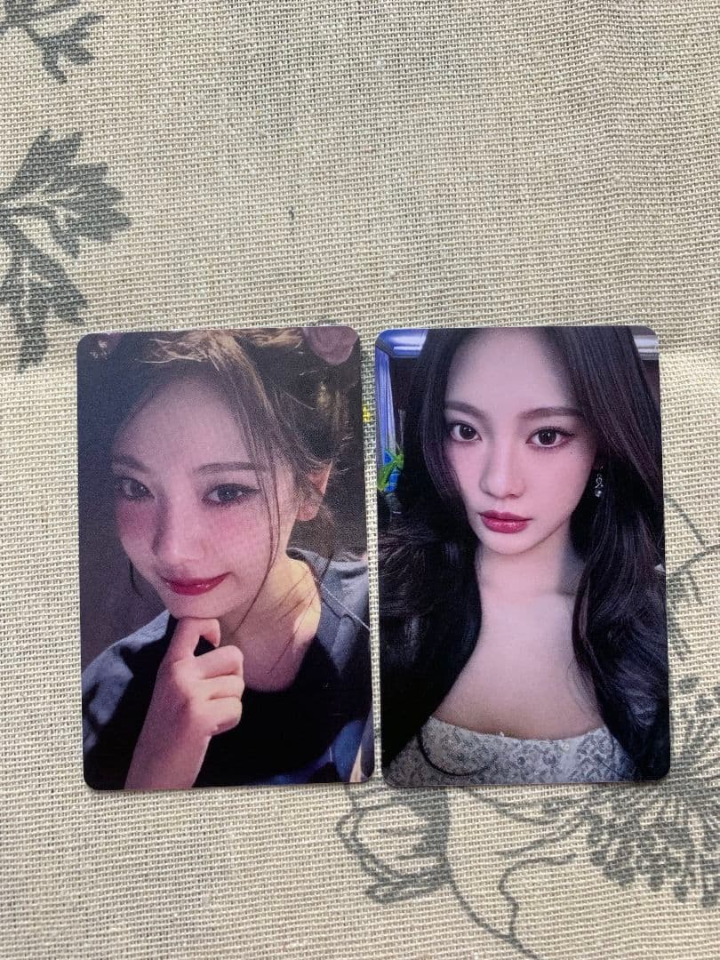 

[USED] aespa Runtrail Fan Meeting 6000 yen purchase bonus: 2 NinNin trading cards