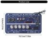 100W 12V-24V Sound Bluetooth-compatible Amplifier Board Subwoofer Preamplifier Digital Amplifier for Car Home Theater