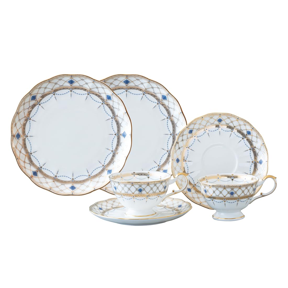 

Посуда NARUMI Prima Donna Gold Сделано в и Набор для чая и десерта Свадебный подарочный набор, Япония, Стильный, Великолепный, Элегантный, 6 предметов на двоих, Набор, Подарок, золотой