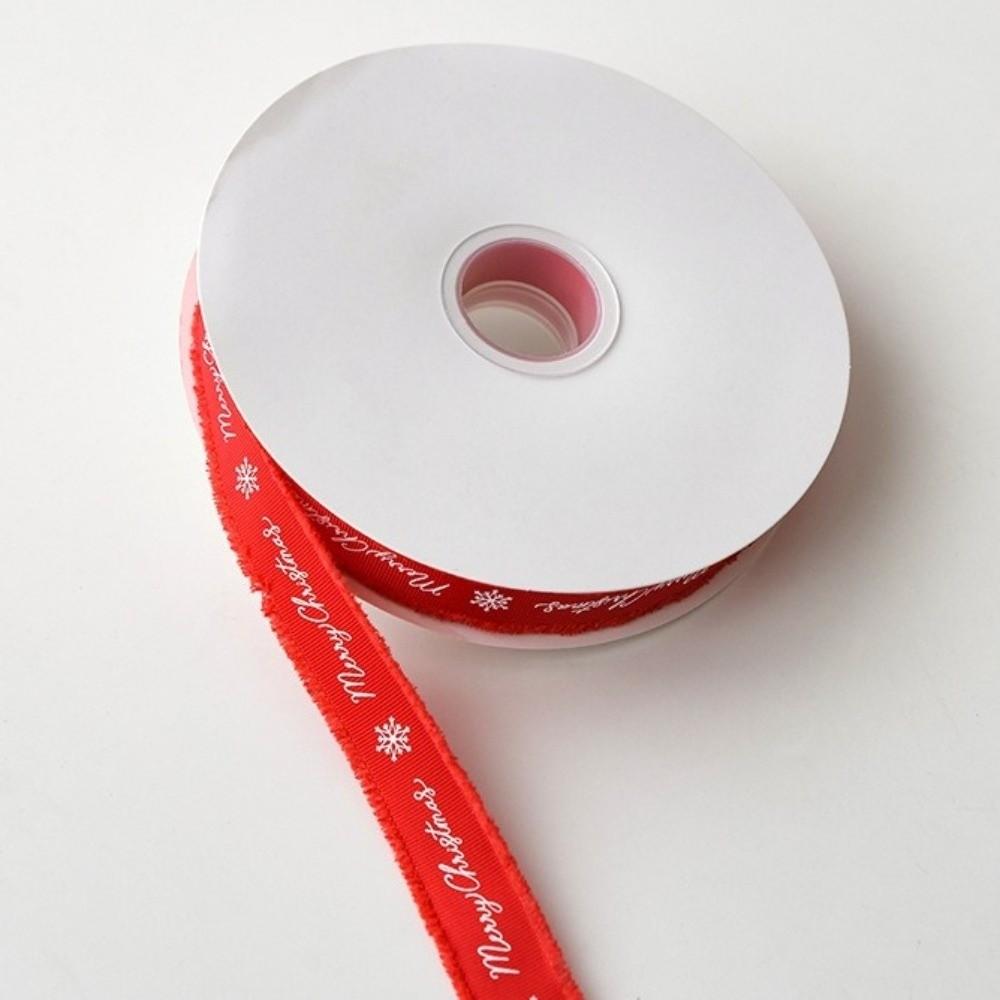 2M Dacron Christmasn Ribbon Red Gift Wrapping Ribbon Holiday Decor Gift Packing  Christmas