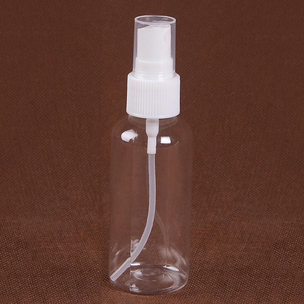 Portable Cosmetic Spray Atomizer Transparent Sample Plastic Travel