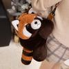 Süßes Tier Roter Panda Tasche Plüschtier Puppe Fuchs Puppe Mädchen Tasche Umhängetasche Geburtstagsgeschenk