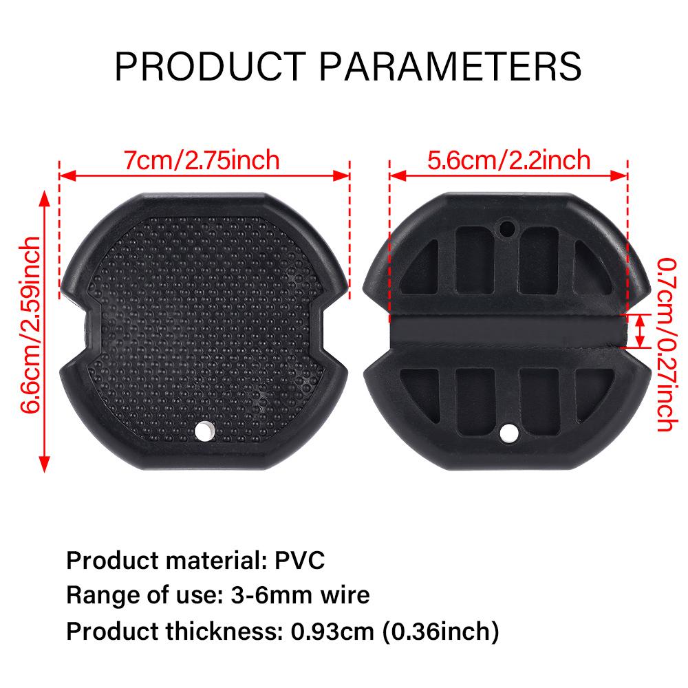 Apply To 3-6mm Electrician Threading Aid Cable Puller Auxiliary Device PVC Non-slip Effortless Fish Tape Leader Wire Pulling Aid