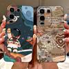 Per Infinix Note 50s X6870 Cover Posteriore Per Infinix Note 50s 5G Custodia Silicone Moda Lusso Fiori Gatto Carino Dipinto Divertente Paraurti