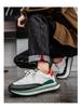 2025 Herren Trendige Lässige Dicksohlige Low-Top Schnür-Sneakers - Colorblock Sportschuhe