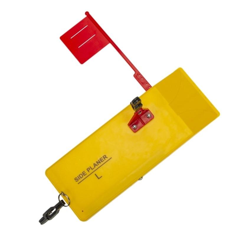 Left/Right Inset Planer Board Trolling Diving Board for Fishing Fishing Side Planer Board Planer Board with Flags