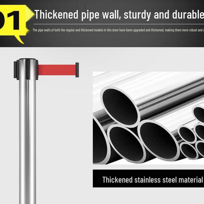 Thickened Outdoor Ret Retractable Safety Barrier