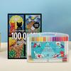 Cross-border Sticker Quest: Adult Color By Number Exploration Activity Book