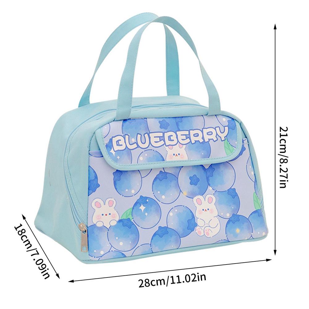 Reusable Lunch Bag Students Lunch Bags Large Capacity Box Leakproof Tote Waterproof Design For Work Picnic Travel