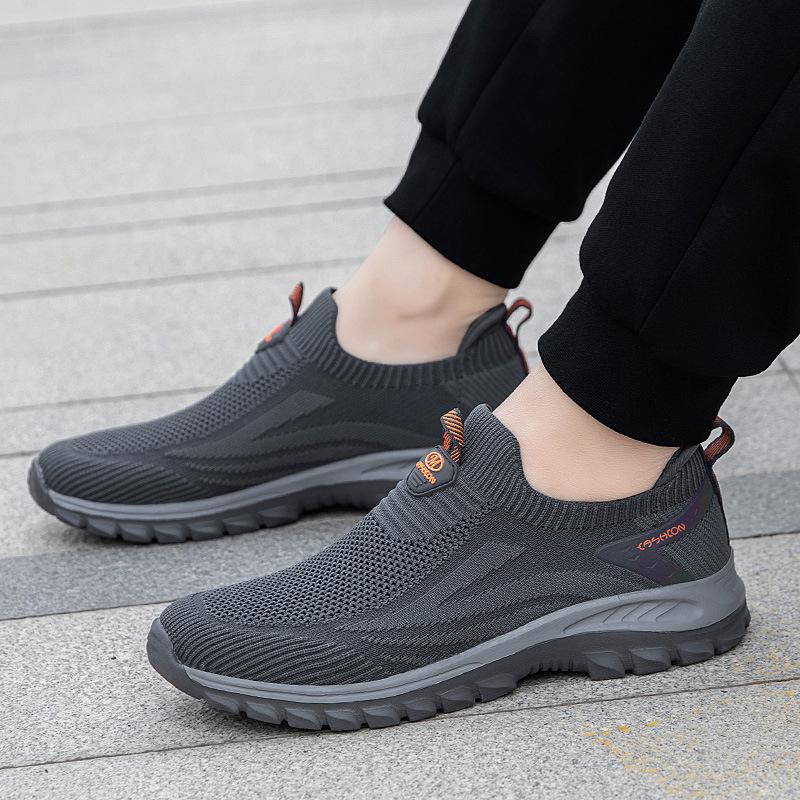 

2025 весна-лето прогулочная обувь для мам с мягкой подошвой, нескользящая, для отцов среднего и пожилого возраста, дышащая, для мужчин и женщин, легкая, для ног 39