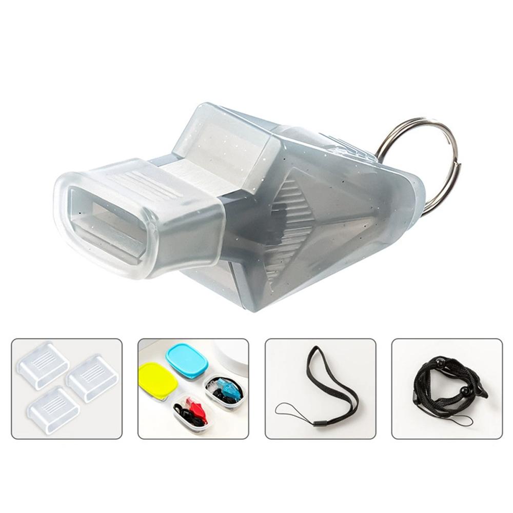 Sports Referee Whistle with Lanyard High-Pitched Clear Sound for Basketball Football Volleyball Training Game Activities Outdoor
