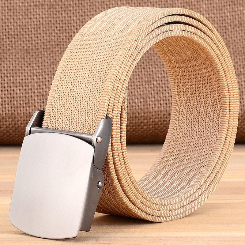 Alloy Nylon Belt Canvas Student Jeans