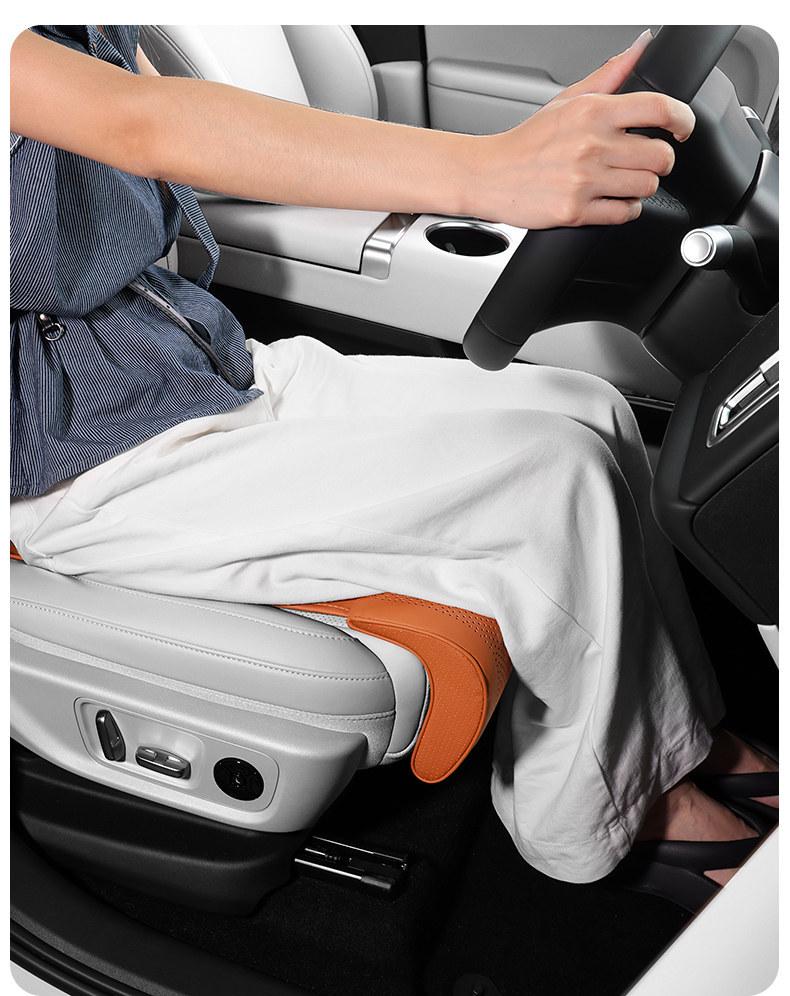 Compatible with BYD Yuan PLUS/Pro/UP Car Leg Rest Cushion for Driver and Passenger Seats.