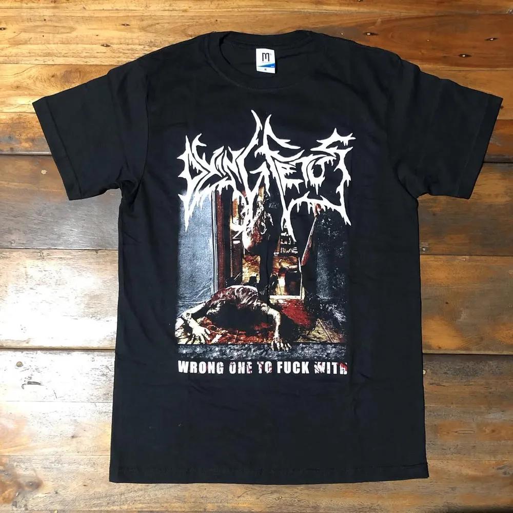 Unisex Short Sleeve Crew Neck Cotton T Shirt Machine Head The Blackening S
