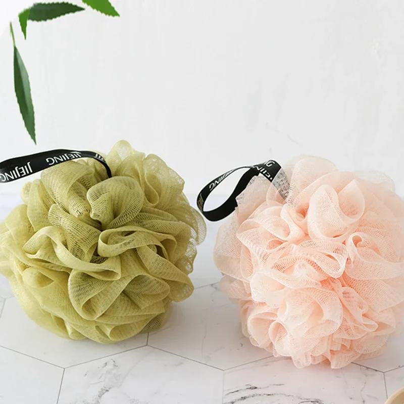 Super Soft Flower Bath Ball Mesh Sponge, Large Size, Remove Mud, Cute Rubbing Towel, Foaming Wash Shower