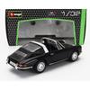 Bburago 1/32 Scale Porsche 911 Targa Open-Top Spider 1967 (Black)