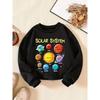Kids Sweatshirt Crew Neck Sweatshirt Spring And Autumn Creative Letter Pattern Fashion Casual Sweatshirt Suitable for Daily Party Vacation Gifts