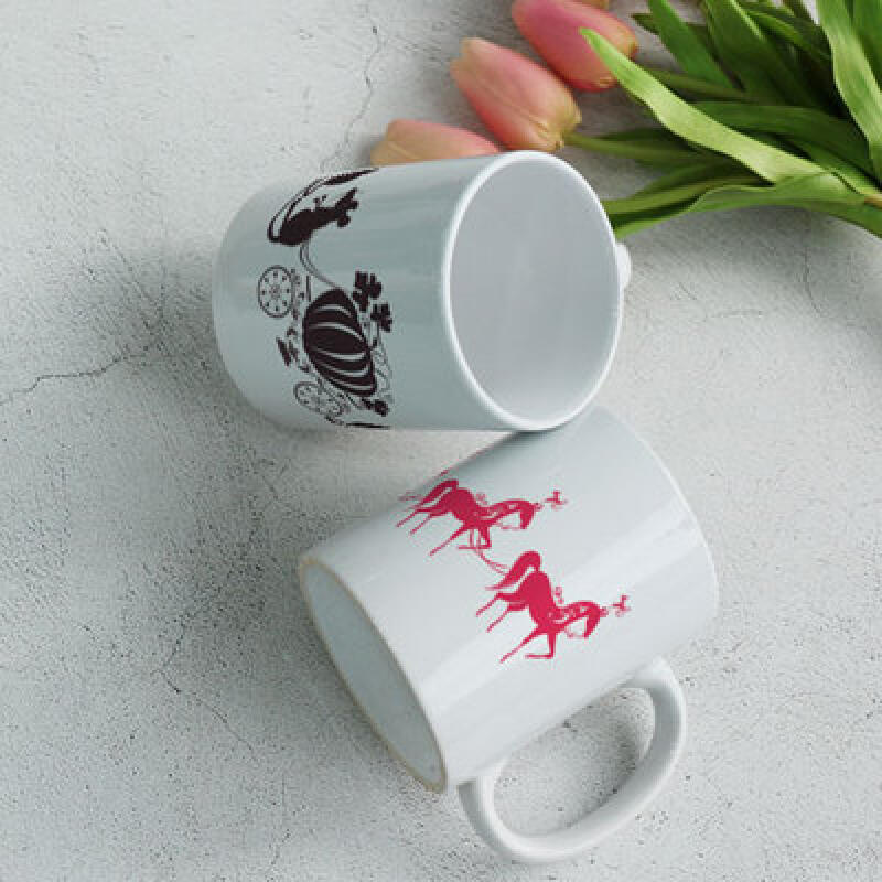 tk429-Design Mug 2p-Cinderella Carriage