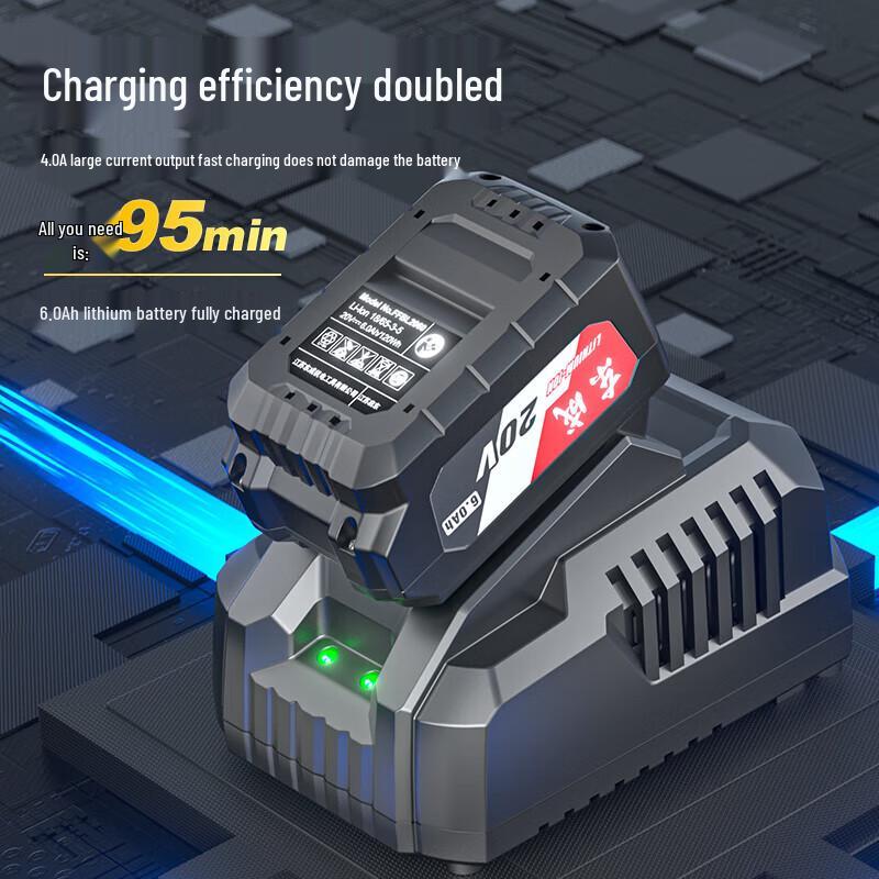 Dongcheng 20V Brushless Cordless Impact Wrench CN plug (adapter included)