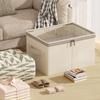 Tianshan Cotton Linen Portable Thickened Wardrobe Storage Box