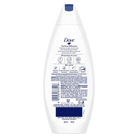 DOVE Deeply Nourishing Body Wash|| With Moisturisers For Softer|| Smoother Skin|| 250 Ml