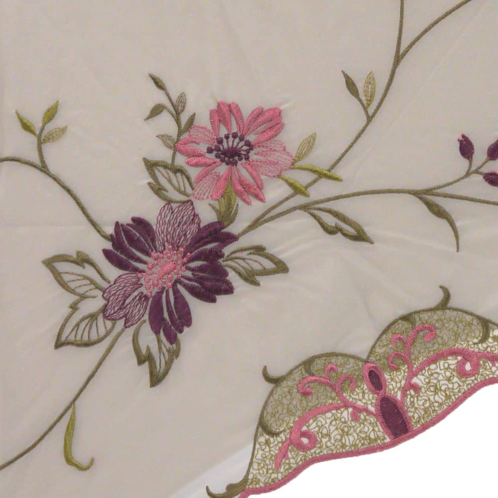 Parasol Hana Kikou Folding First Class Light Blocking Heat Blocking UV Protection Folding Parasol Sunny and Rainy Day Umbrella Lightweight Flower and