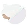 Heart Shaped Silicone Foam Dressing Bordered Waterproof Wound Bandage 18x18cm/7.09x7.09in for Pressure Ulcer