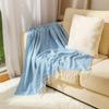Sofa Throw & Bed Runner - Woven Air Conditioning Shawl for Summer Naps