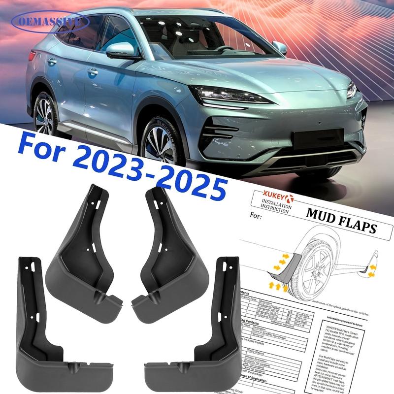 Mudguards For BYD SEAL U Sealion 6 SONG PLUS DM-i EV Champion Edition Splash Guards Fender Mudflaps Mud Flaps Guards -2025
