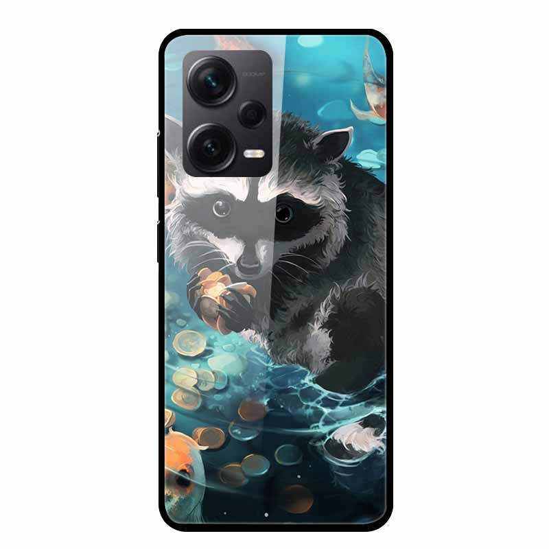 Tempered Glass Cases For Redmi Note 12 Pro Plus 5G Covers Note12 Hard Back Covers for Xiaomi Redmi Note 12 Pro Capas Protective