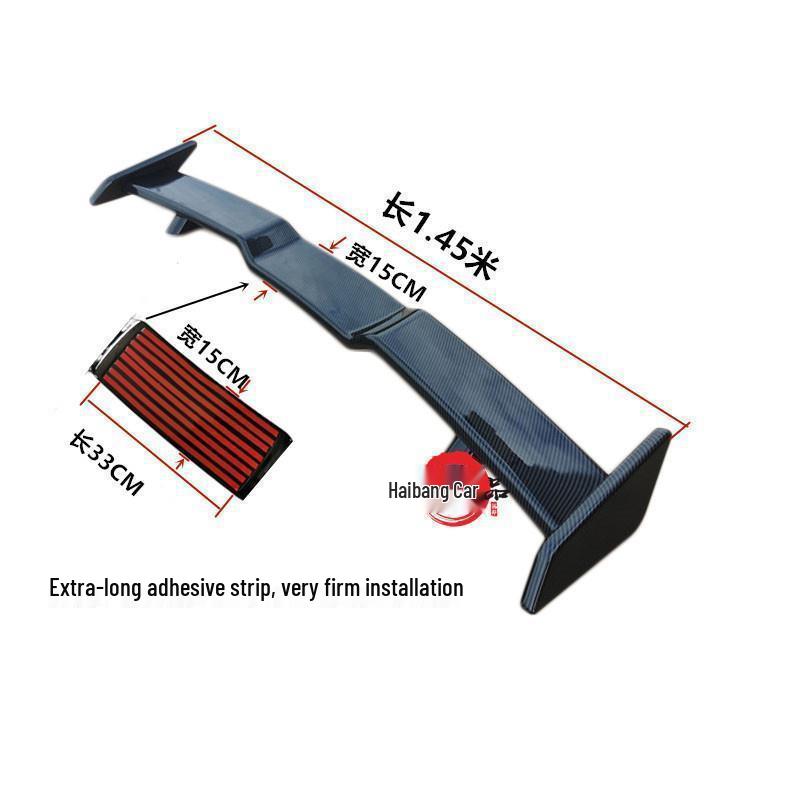 Toyota Camry TRD Sports Style Seagull Rear Wing Modification